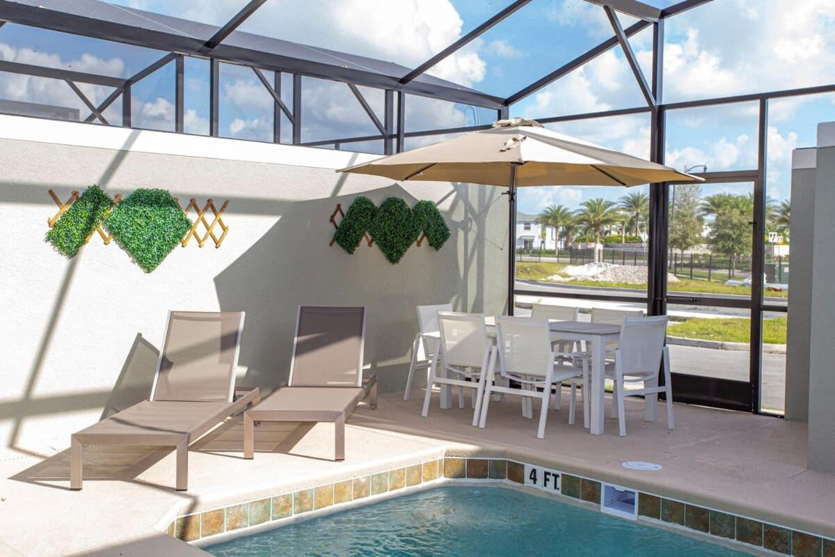 Gorgeous 4 Bedroom W/ Pool Close To Disney 4836 Kissimmee Extérieur photo